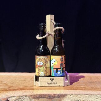 Øl-holder med 4 øl