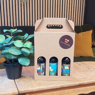 Gaveæske 3x 33 cl